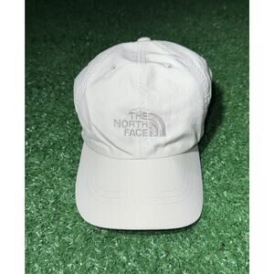 The North Face Hat Adjustable L/XL White Lightweight Outdoor Hiking Mesh Cap
